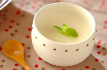 豆腐のレアチーズケーキ