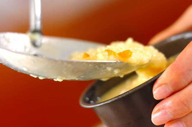 クスクスプディングの作り方の手順4