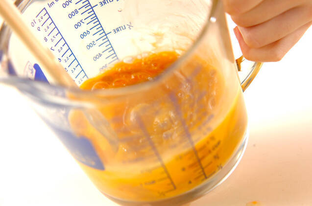 ナメタケ入り卵焼きの作り方の手順1