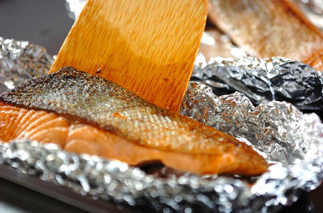 鮭のホイル焼きの作り方の手順7