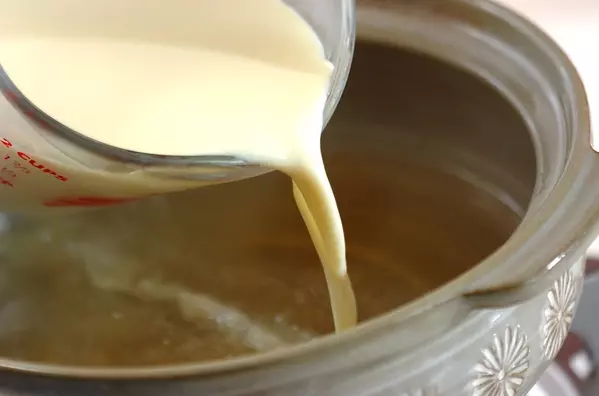 豆乳湯豆腐の作り方1