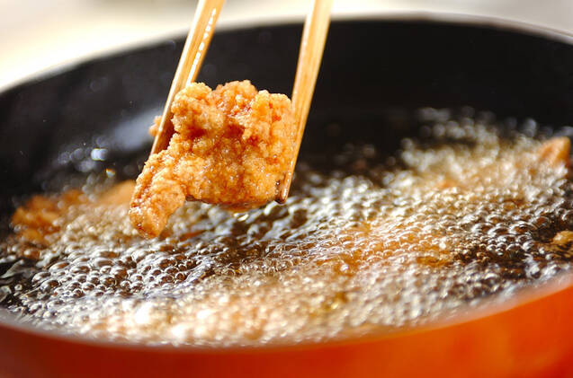 鶏の唐揚げユズコショウ風味の作り方の手順2