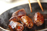 牛肉のトマト巻きの作り方5