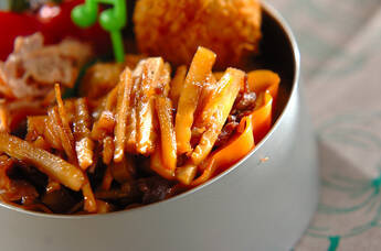 タケノコの炒め煮