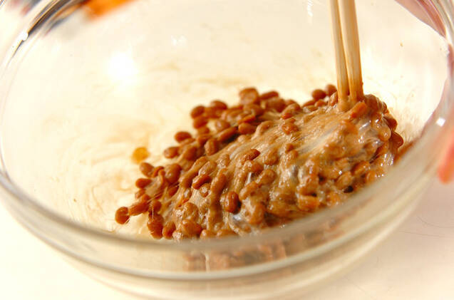 納豆のカブラ和えの作り方の手順1