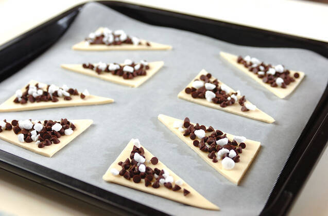 カリカリチョコパイの作り方の手順4