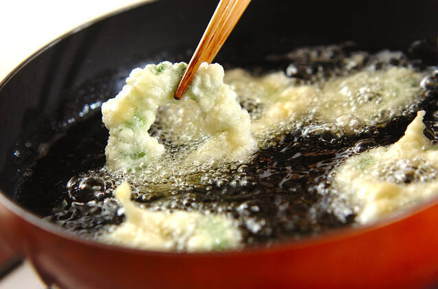 ゴーヤの天ぷらの作り方の手順4