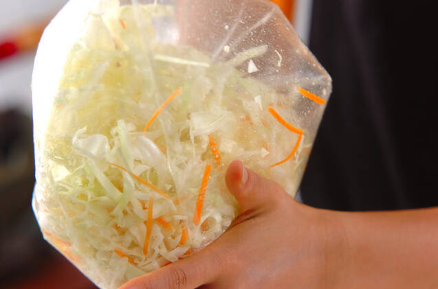 和風コールスローの作り方の手順4