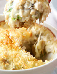 キノコの和風ドリア