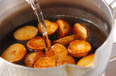 新ジャガの揚げ煮の作り方4