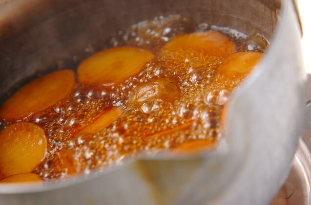 新ジャガの揚げ煮の作り方の手順5