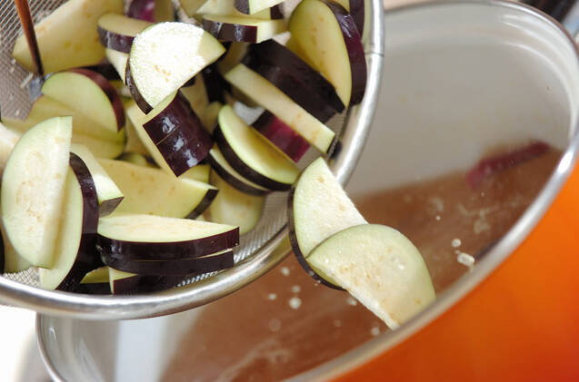 ナスのスープの作り方の手順6