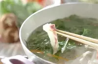 鯛のしゃぶしゃぶ