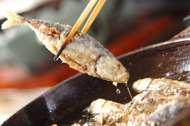丸ごとおいしい！小アジの南蛮漬けの作り方の手順6