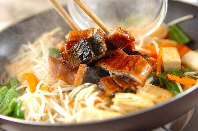 ウナギと豆腐の炒め物の作り方の手順7