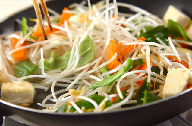 ウナギと豆腐の炒め物の作り方の手順6