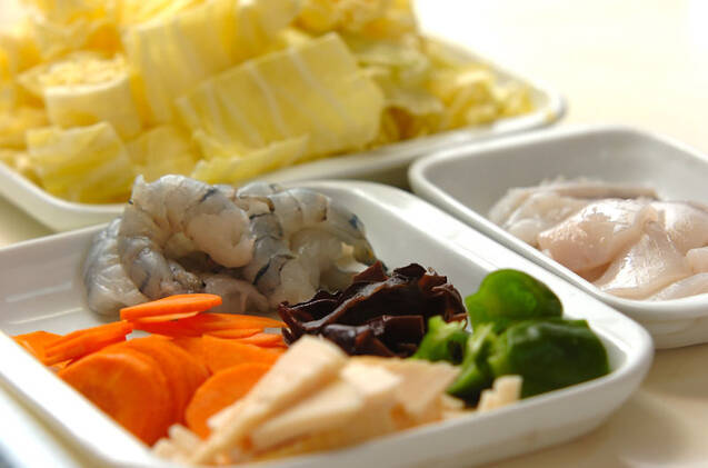 八宝菜の作り方の手順1