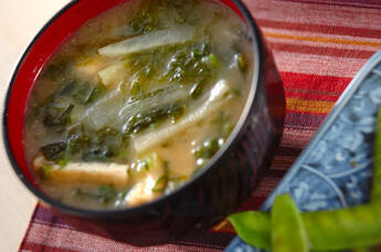 アオサのみそ汁