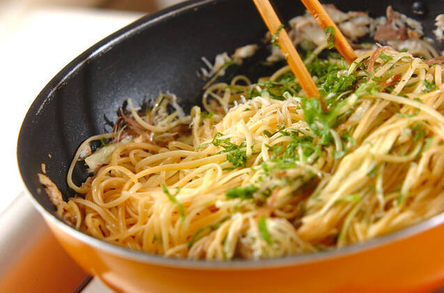 アジのパスタの作り方の手順7