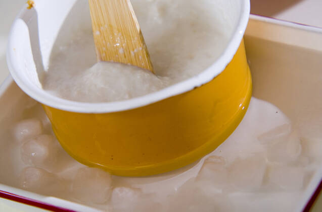 レンコンプリンの作り方の手順3