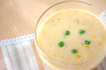 冷つぶつぶコーンスープ