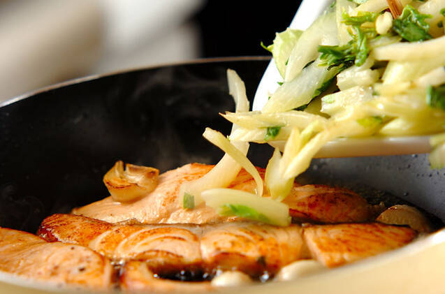 鮭のハーブ焼きの作り方の手順7