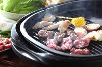 サルサソースの焼き肉