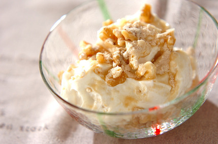 バナナの水きりヨーグルト