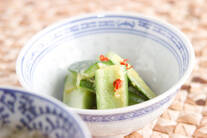 キュウリの甘酢づけ