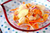 炒めホタテとエビのさわやかマリネの作り方の手順