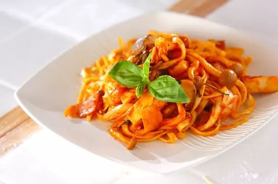 キノコのトマトソースパスタ レシピ 作り方 E レシピ 料理のプロが作る簡単レシピ キノコのトマトソースパスタ レシピ 作り方 E レシピ 料理のプロが作る簡単レシピ