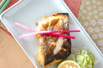 スズキの塩焼き