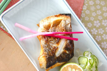 スズキの塩焼き