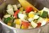 ハンバーグ夏野菜ソースの作り方の手順8