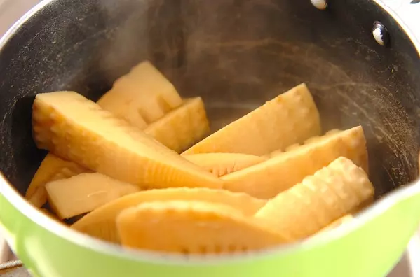 タケノコのから揚げの作り方1