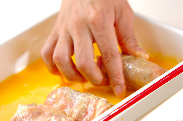 豚肉のロールフライの作り方の手順9