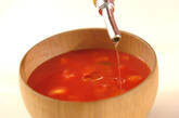 すりおろしトマトスープの作り方2