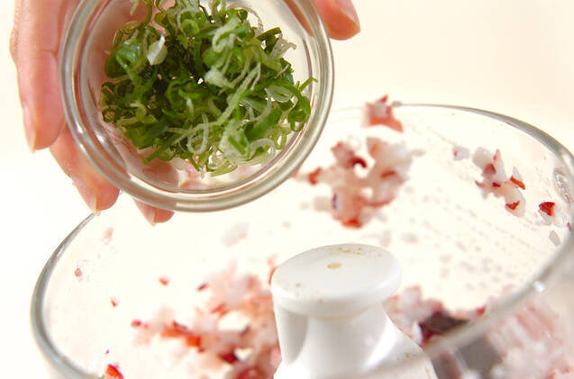 タコとのりの汁の作り方の手順2