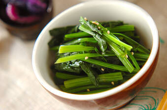 ホウレン草のお浸し