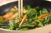 小松菜のユズコショウ炒めの作り方の手順5