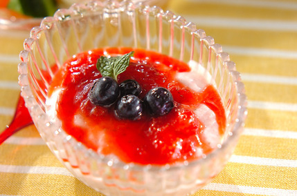 イチゴババロア