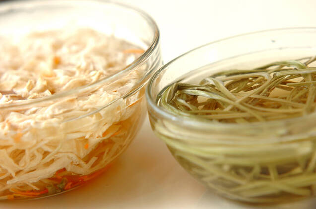 コリコリマヨ和えの作り方の手順1