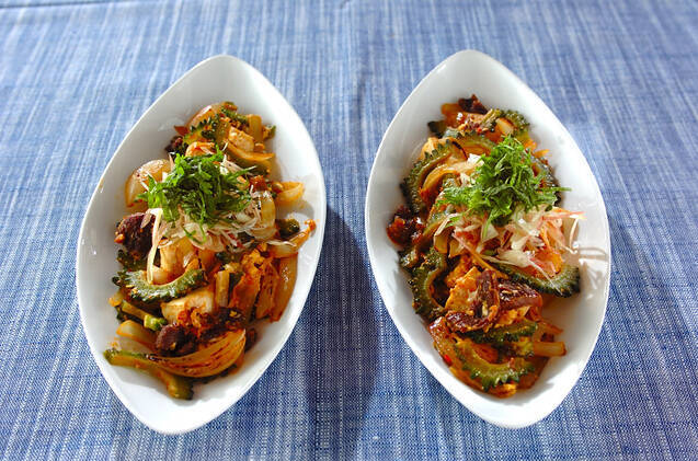 牛大和煮の夏炒め