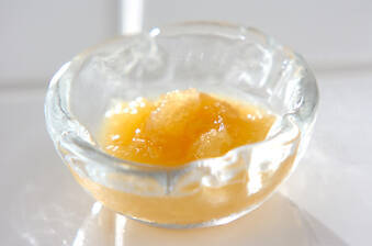 リンゴのピューレ