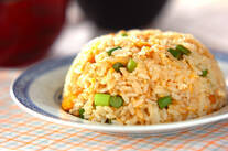 卵のシンプルチャーハン