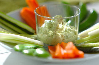 野菜スティック&ディップ