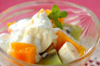 パパイヤのデザート