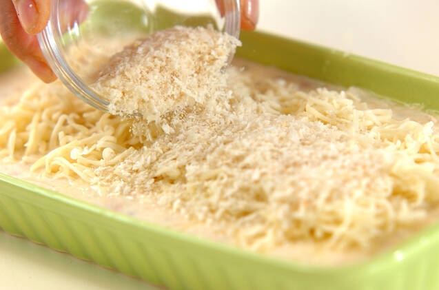 鮭とポテトのグラタンの作り方の手順4