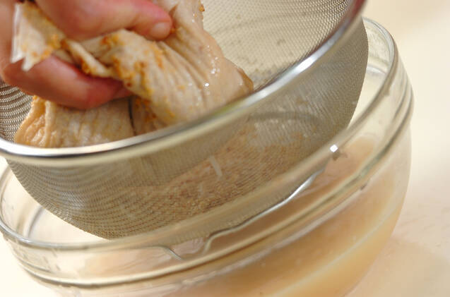 フレッシュアーモンドミルクの作り方の手順3