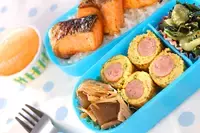 ソーセージ入り卵焼き
